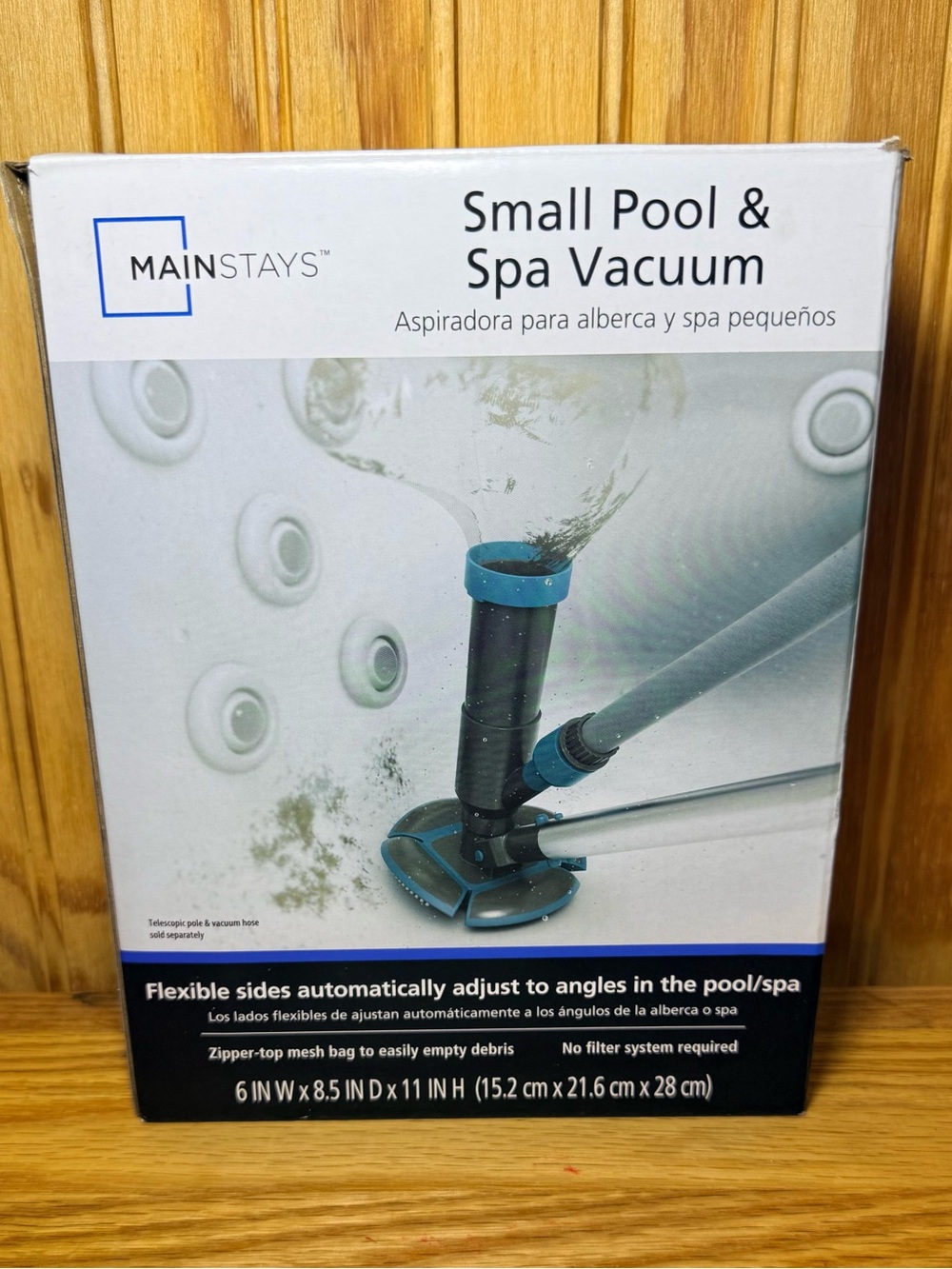 Mainstays Teal and Gray Pool & Spa Vacuum Kit